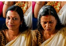 മന്ത്രി ബിന്ദുകൃഷ്ണയുടെ തലയിൽ ചൂട് പായസം വീണു