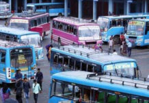 കെഎസ്ആര്ടിസിയിലെ സ്ത്രീകളുടെ സൗജന്യയാത്ര: സ്വകാര്യ ബസുകള് സമരത്തിലേക്ക്