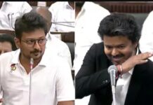 ‘ഒരു കുട്ടിക്കഥ’ പറയാമെന്ന് വിജയ്, ‘ഭർത്താവിനെ തേടുന്ന ഭാര്യയുടെ കഥ’യുണ്ടെന്ന് ഉദയനിധിയുടെ തിരിച്ചടി; സഭയിൽ നാടകീയ രംഗങ്ങൾ