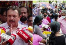 പൊതിച്ചോർ; ആശുപത്രികൾക്കകത്ത് രാഷ്ട്രീയ പ്രവർത്തനം അനുവദിക്കില്ല, എന്തുവിലകൊടുത്തും തടയുമെന്ന് കെ മുരളീധരൻ